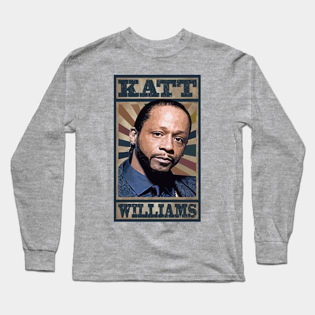 Katt Williams Long Sleeve T-Shirt by iceeagleclassic